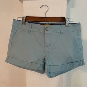 Prince & Fox Shorts Cuffed Size 4 Blue